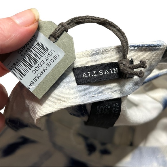 ❌SOLD❌ NEW All Saints Oppose Tie Dye Baseball Cap - Picture 7 of 11